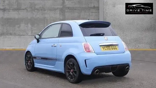 Used Abarth 500 140 HP (102 kW) 2014 Blue Hatchback