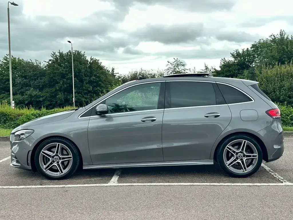 Used Mercedes B220 AMG line 190 HP (139 kW) 2019 Grey Hatchback
