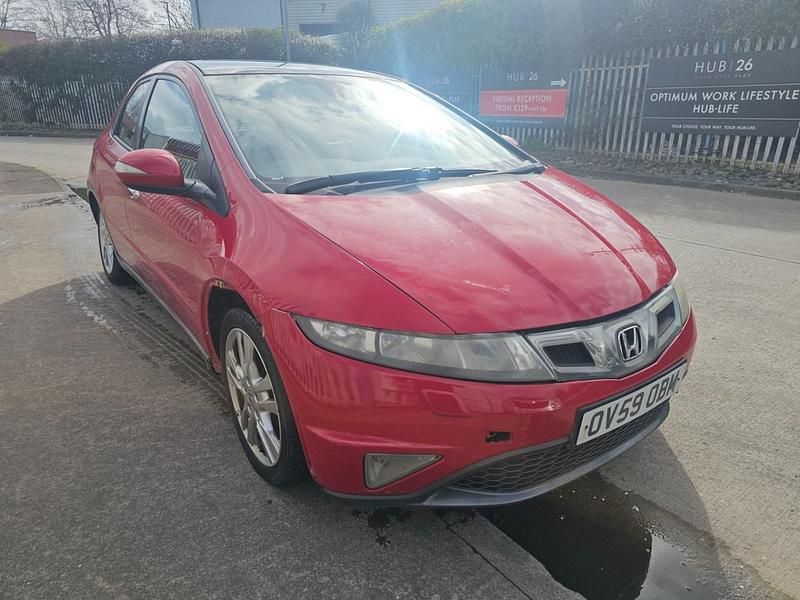 Used Honda Civic EX 140 HP (102 kW) 2009 Red Hatchback