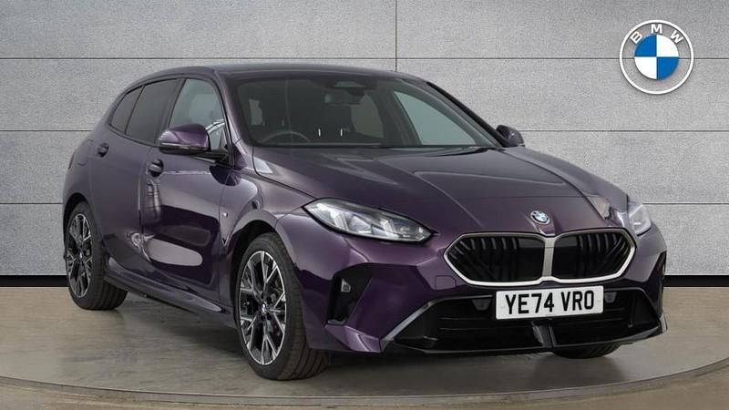 Purple Used 2024 BMW 120 M Sport Hatchback | £27,500 - Image 1/4