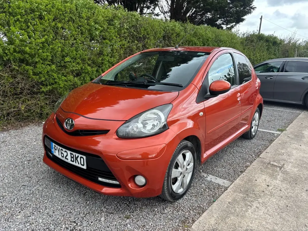 Used Toyota Aygo 2012 Orange Hatchback