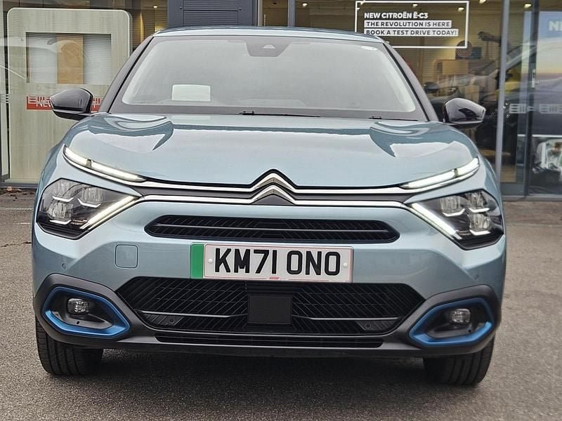 Usado Citroën e-C4 Shine 100 kW (136 CV) 2021 Azul Utilitario