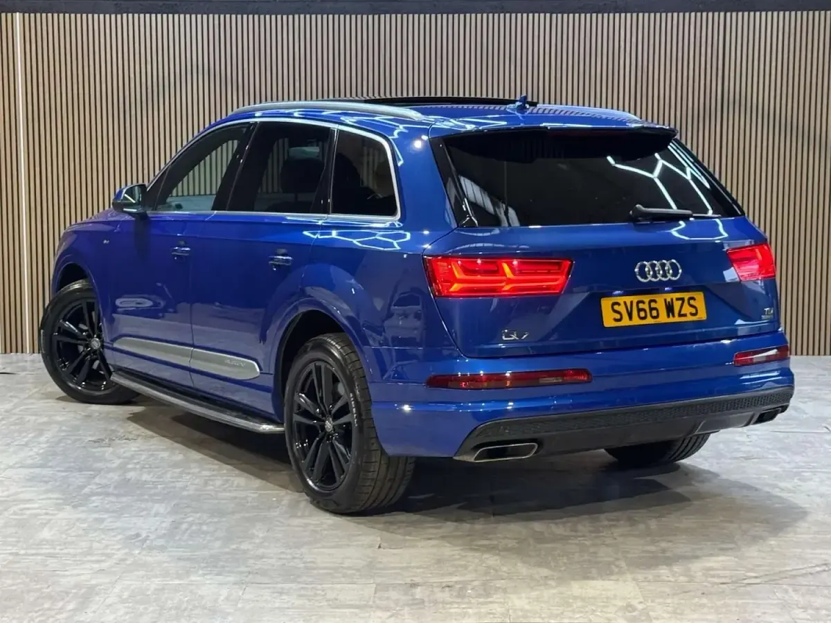 Used Audi Q7 S-Line 2016 Blue SUV