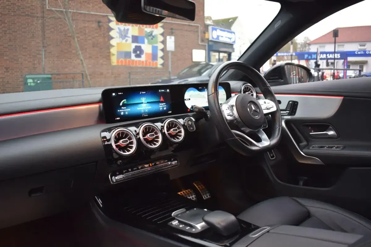 Used Mercedes CLA180 Shooting Brake AMG line 2020 Black Estate