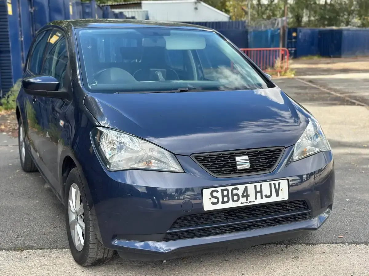 Used Seat Mii 59 HP (43 kW) 2014 Blue Hatchback