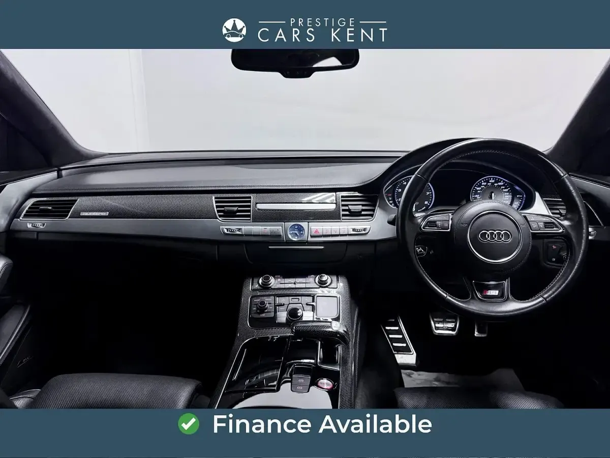 Used Audi S8 Advanced 520 HP (382 kW) 2016 Grey Sedan