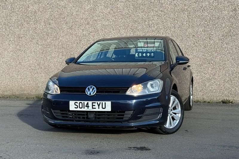 Blue Used 2014 VW Golf VII SE Hatchback | £5,495 (Good price) - Image 1/1