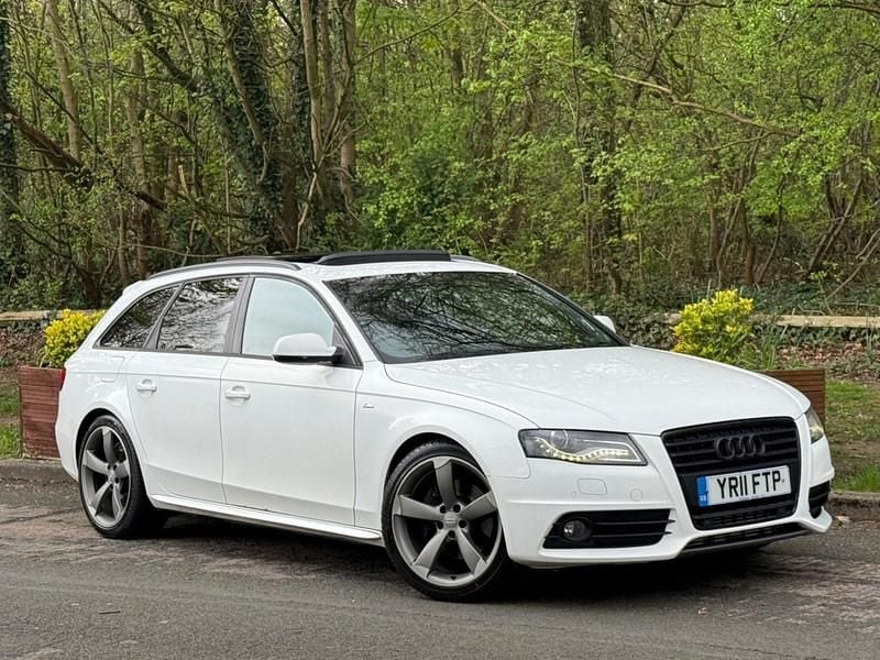 Used Audi A4 Black Edition 245 HP (180 kW) 2011 White Estate