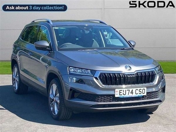 Grey Used 2024 Skoda Karoq SE L SUV | £25,990 (Fair price) - Image 1/4