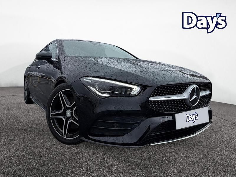 Used Mercedes CLA200 AMG Line Premium Plus 163 HP (119 kW) 2021 Black Estate