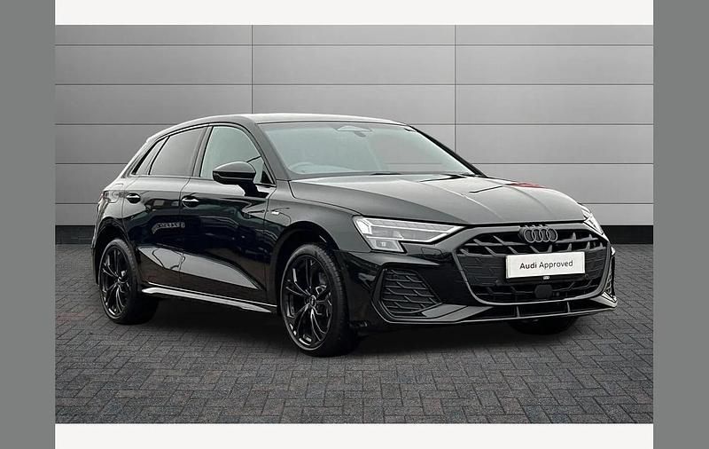 Black Used 2025 Audi A3 e-tron Black Edition Hatchback | £32,550 (Fair price) - Image 1/3