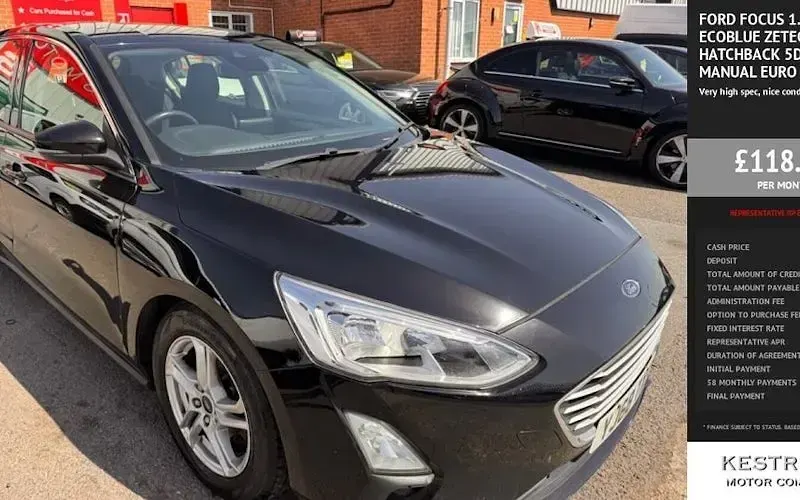 Used Ford Focus Zetec 120 HP (88 kW) 2020 Hatchback