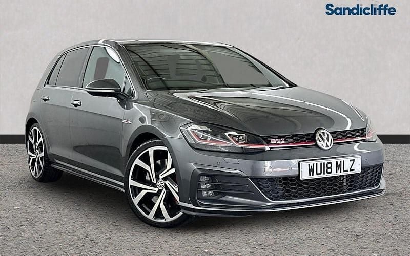 Grey Used 2018 VW Golf VII GTI Hatchback | £16,977 (Good price) - Image 1/4