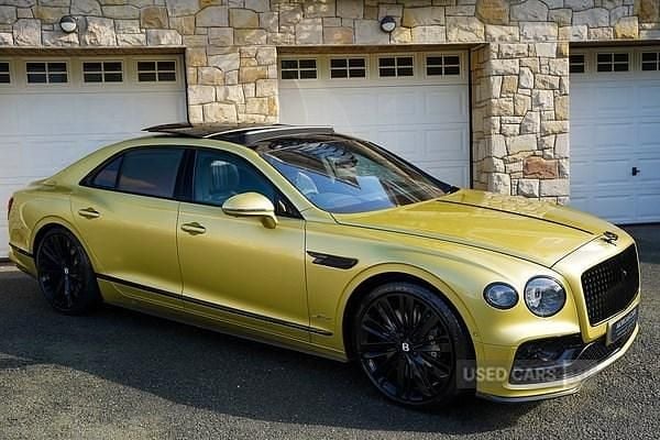 Used Bentley Flying Spur 2023 Yellow Sedan