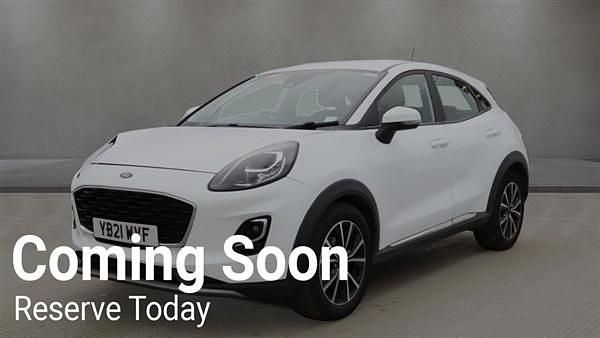 White Used 2021 Ford Puma Titanium SUV | £9,749 - Image 1/1