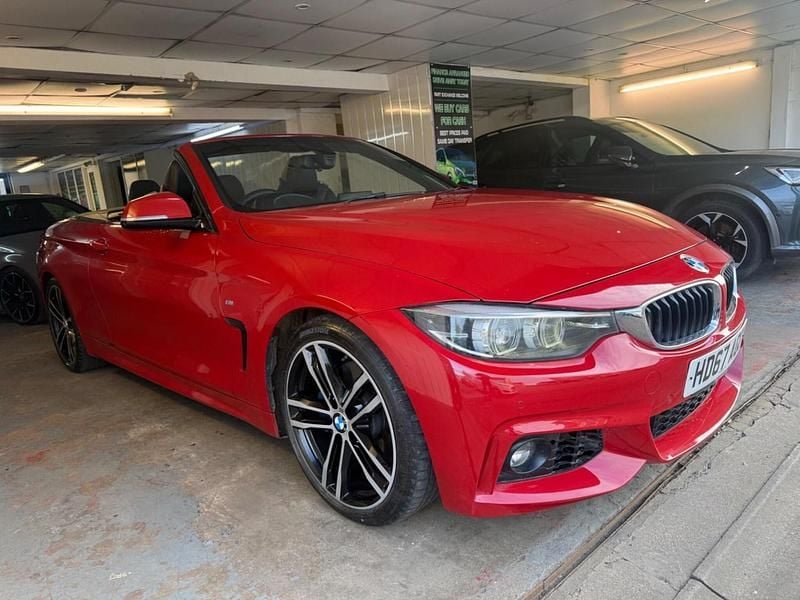 Used BMW 420 M Sport 2017 Red Cabriolet