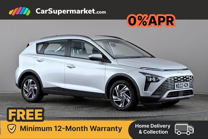 Silver Used 2022 Hyundai Bayon SE SUV | £16,597 (Expensive) - Image 1/4