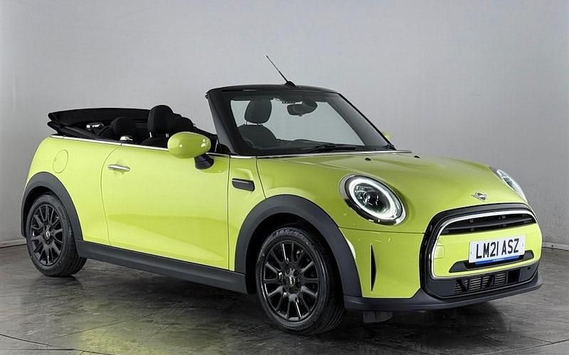 Yellow Used 2021 Mini Cooper Cabriolet Classic Cabriolet | £15,200 (Fair price) - Image 1/3
