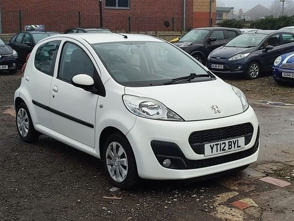 White Used 2012 Peugeot 107 Active Hatchback | £2,250 (Fair price) - Image 1/1