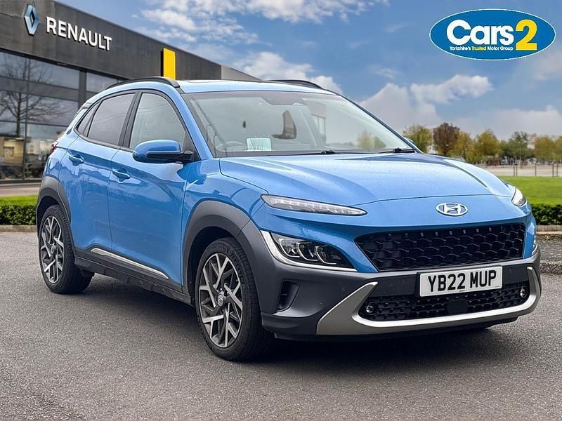 Blue Used 2022 Hyundai Kona Ultimate SUV | £17,395 (Fair price) - Image 1/4