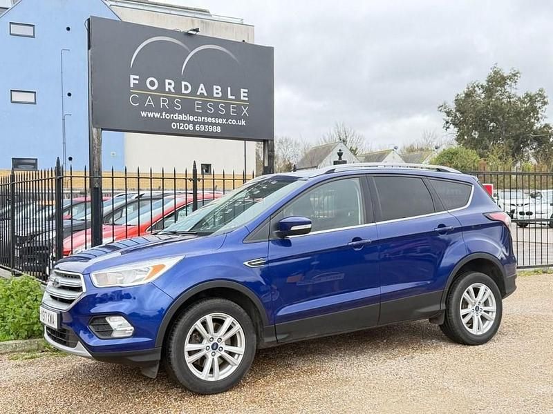 Used Ford Kuga Zetec 120 HP (88 kW) 2017 Blue SUV