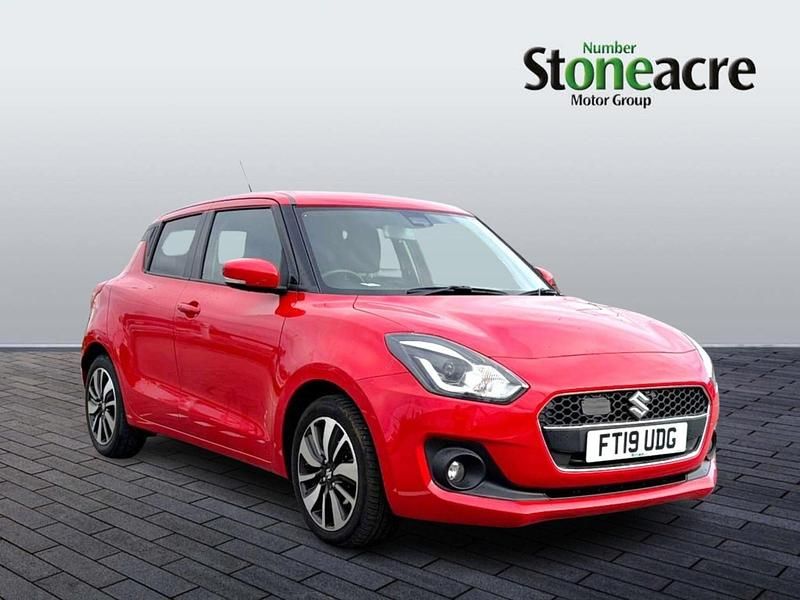 Used Suzuki Swift SZ5 2019 Red Hatchback