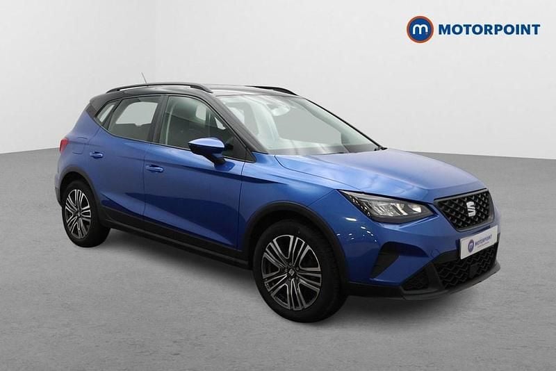Blue Used 2022 Seat Arona SE Technology SUV | £13,399 (Fair price) - Image 1/4