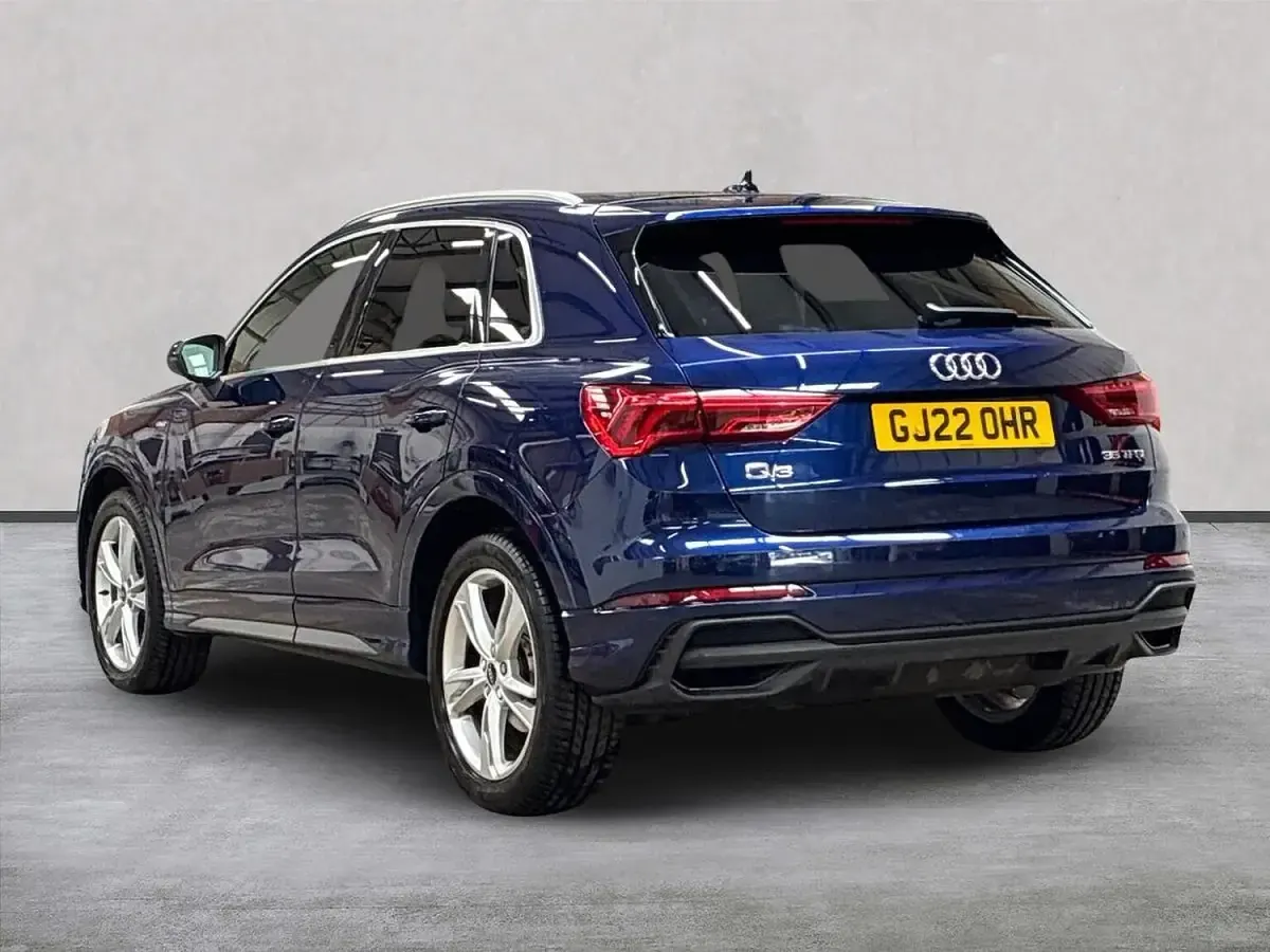 Used Audi Q3 S-Line 150 HP (110 kW) 2022 Blue SUV