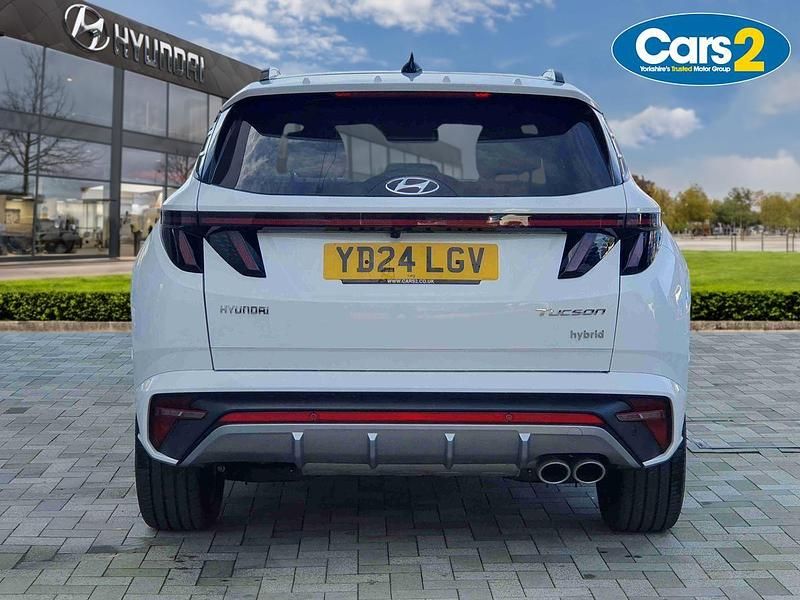 Used Hyundai Tucson N Line 2024 White SUV