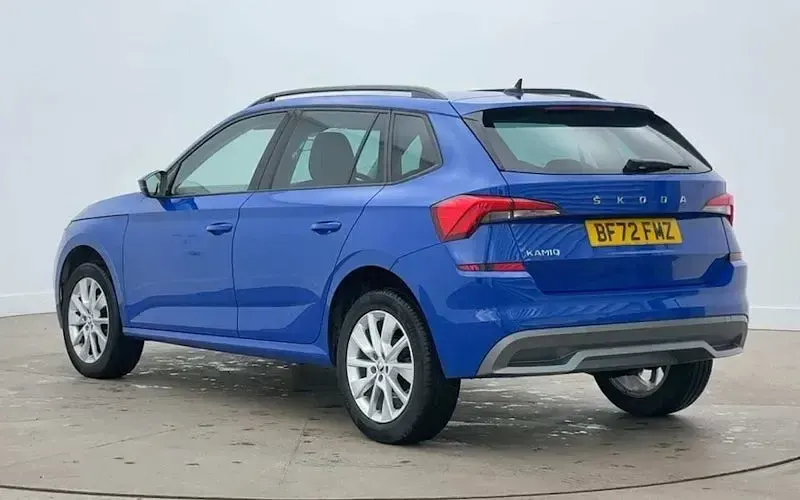 Used Skoda Kamiq SE Drive 110 HP (80 kW) 2022 Blue SUV