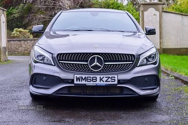 Used Mercedes CLA220 AMG line 170 HP (125 kW) 2019 Grey Sedan