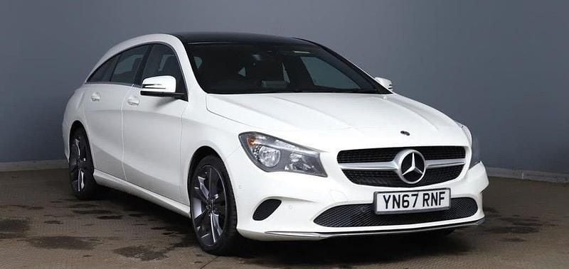 White Used 2017 Mercedes CLA220 Sedan | £7,990 (Good price) - Image 1/3