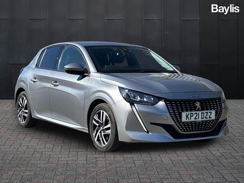 Used Peugeot 208 Allure Premium 100 HP (73 kW) 2021 Grey Hatchback