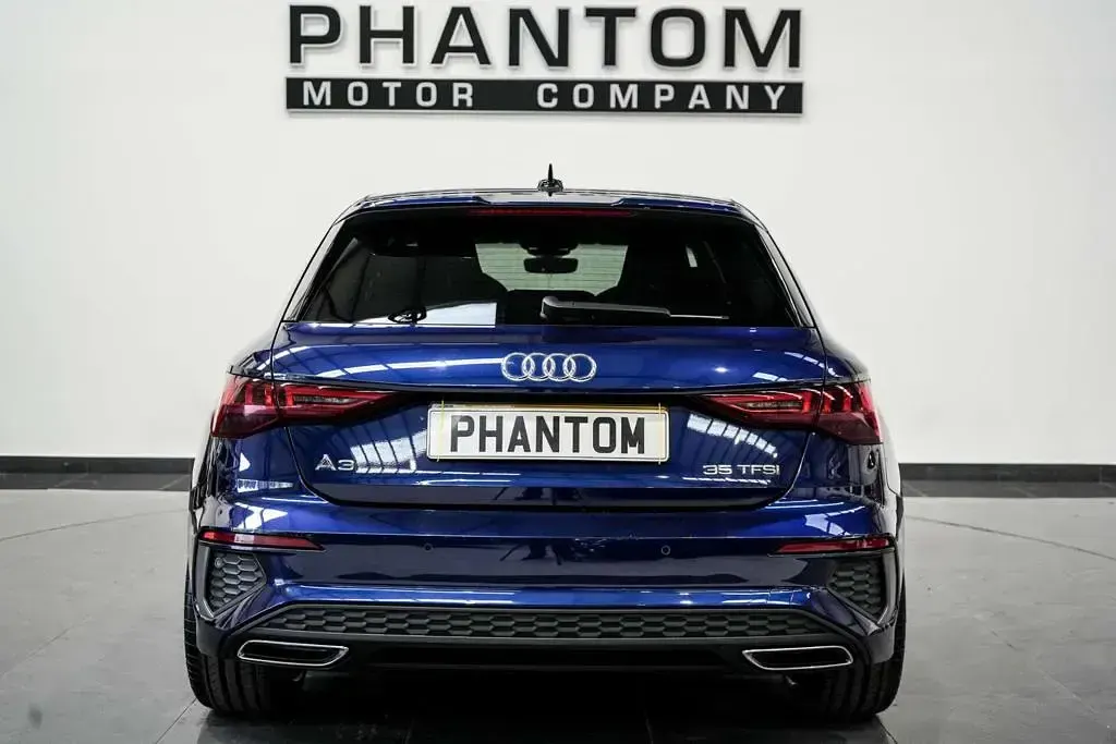 Used Audi A3 Sportback S-Line 2022 Blue Hatchback