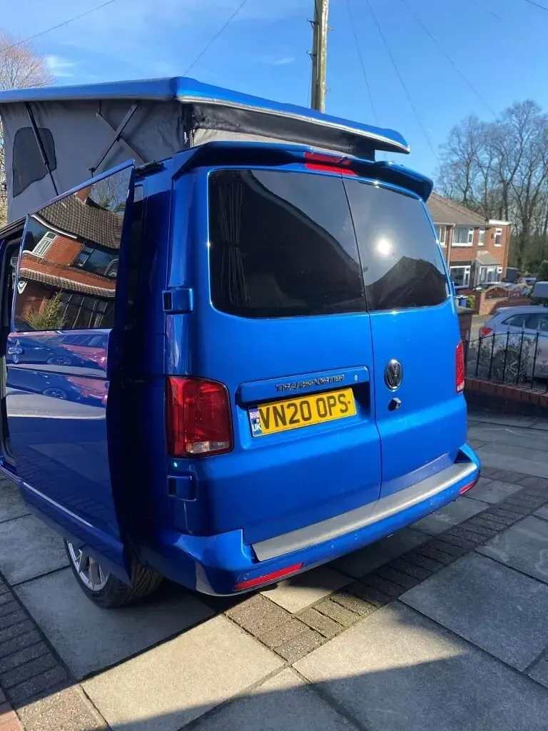 Used VW Transporter Highline 150 HP (110 kW) 2020 Blue Van