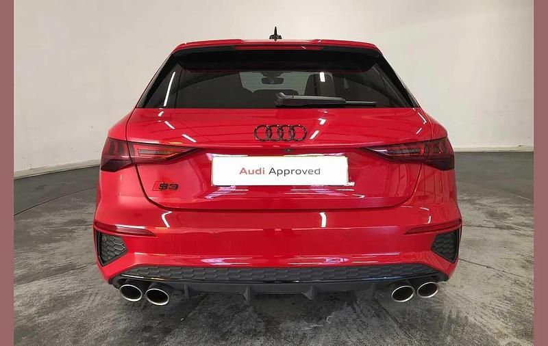 Used Audi S3 Sportback Black Edition 310 HP (228 kW) 2023 Red Hatchback