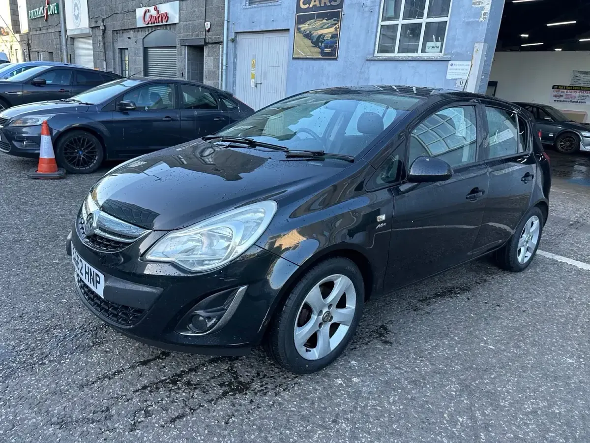 Used Vauxhall Corsa Active 2012 Black Hatchback