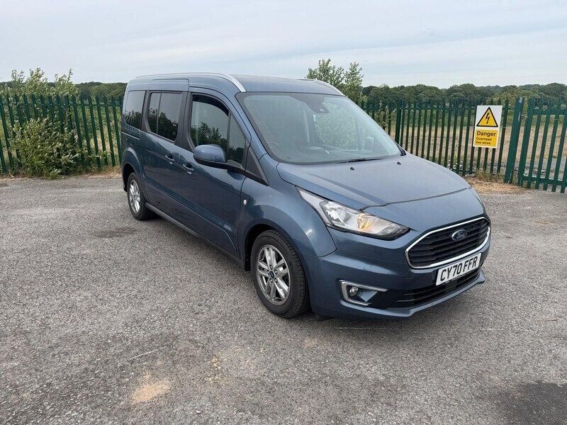 Blue Used 2020 Ford Grand Tourneo Connect Titanium MPV | £9,495 (Fair price) - Image 1/4