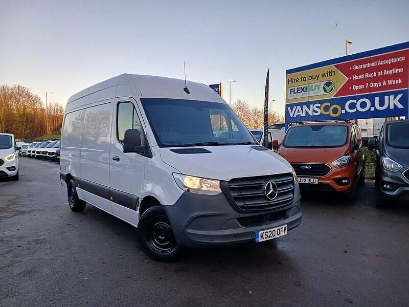 White Used 2020 Mercedes Sprinter Van | £14,495 (Fair price) - Image 1/4