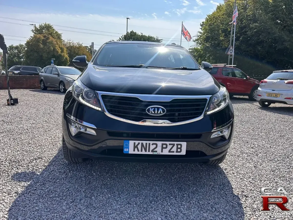Used Kia Sportage 115 HP (84 kW) 2012 Black SUV