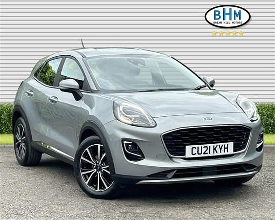 Silver Used 2021 Ford Puma Titanium SUV | £13,950 (Fair price) - Image 1/1