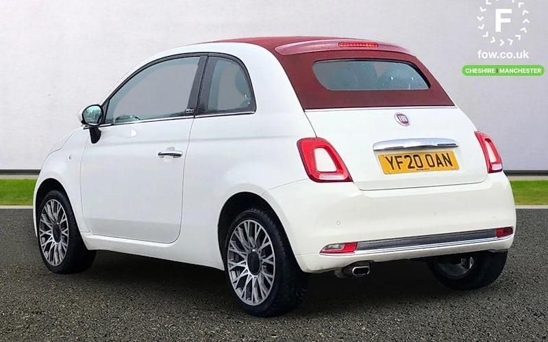 Used Fiat 500C Star 69 HP (50 kW) 2019 White Cabriolet