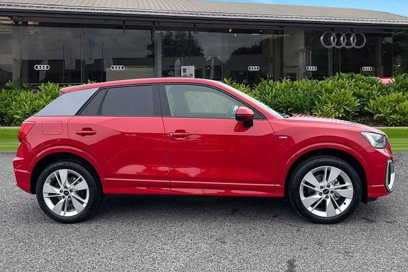 New Audi Q2 S-Line 2026 Red SUV