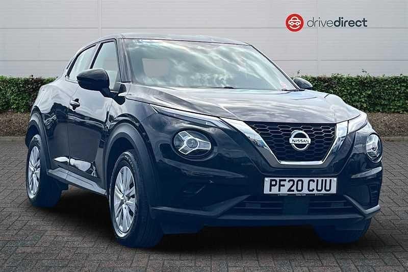 Black Used 2020 Nissan Juke Visia SUV | £10,641 (Good price) - Image 1/4