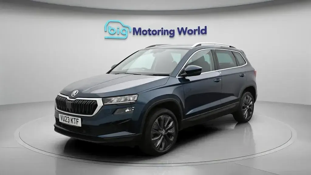 Used Skoda Karoq SE L 150 HP (110 kW) 2023 Blue SUV