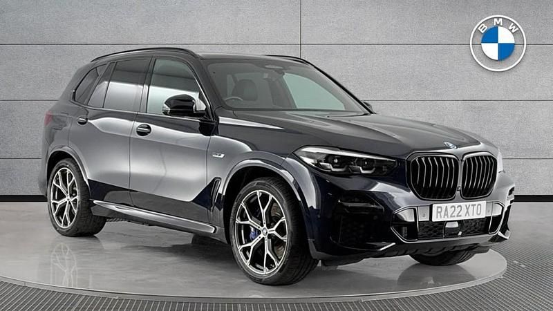 Black Used 2022 BMW X5 M Sport SUV | £44,250 (Good price) - Image 1/4