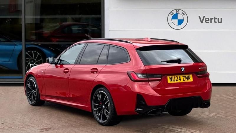 Used BMW M340 Shadowline 335 HP (246 kW) 2024 Red Sedan