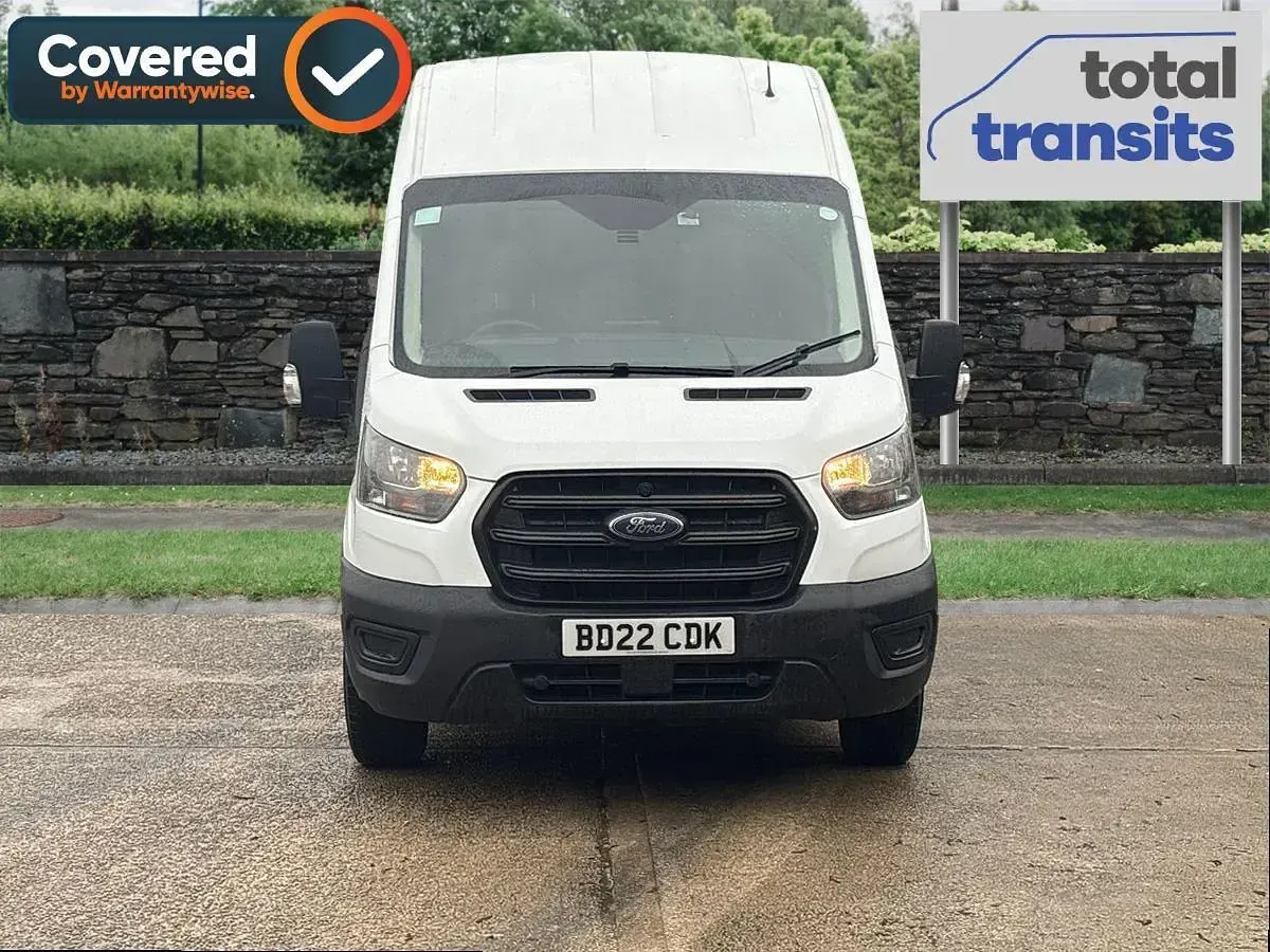 Used Ford Transit 170 HP (125 kW) 2022 White Van