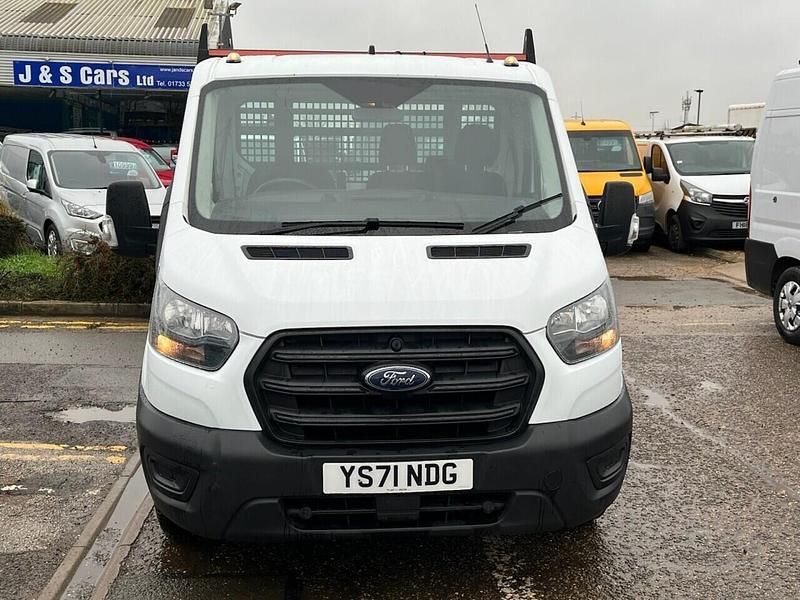 Used Ford Transit 130 HP (95 kW) 2021 White Cabriolet