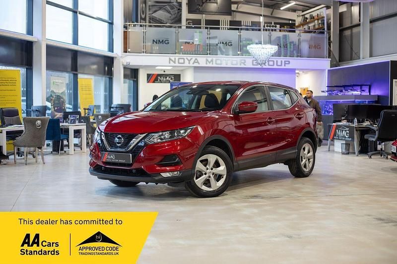 Used Nissan Qashqai Acenta Premium 115 HP (84 kW) 2018 Red SUV
